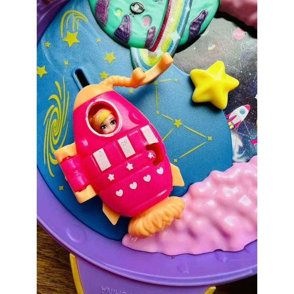 Mattel Polly Pocket‎ Compact Saturn Saturn Space Explorer 2019 Incomplete